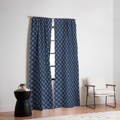 Society6 Soft Patterns Blackout Curtain Collection (Set of 2)