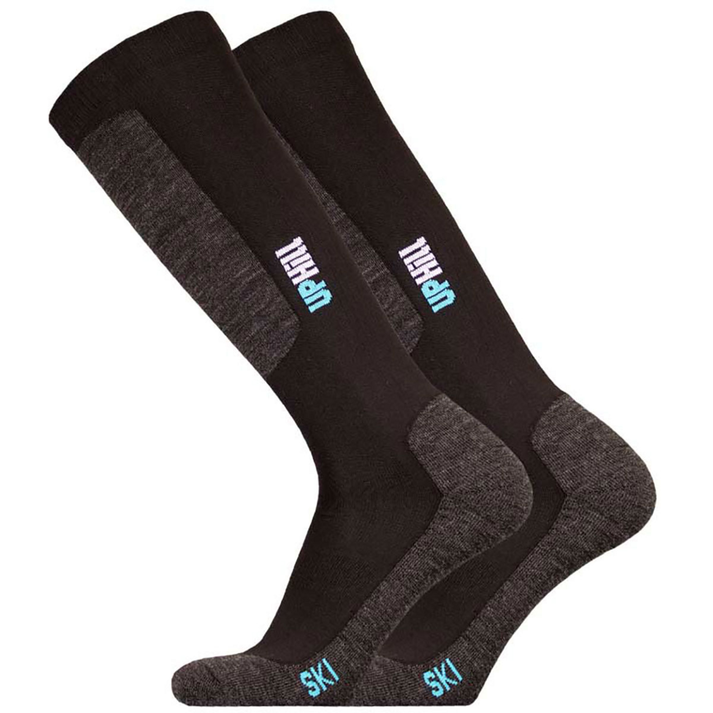 UphillSport Halla Skisocken schwarz Größe 35 Trekking Widerstandsfähig Merinowolle