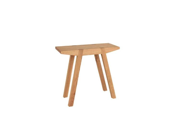 Mainzer Taburett Mogunto braun, Designer Marcus Hofbauer, 50x47x25 cm