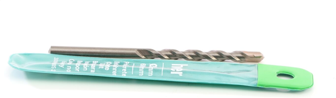 heller | PREMIUM TOOLS heller Betonbohrer, Serie ‘ProConcrete‘, Ø/A/G: 6/60/100 mm