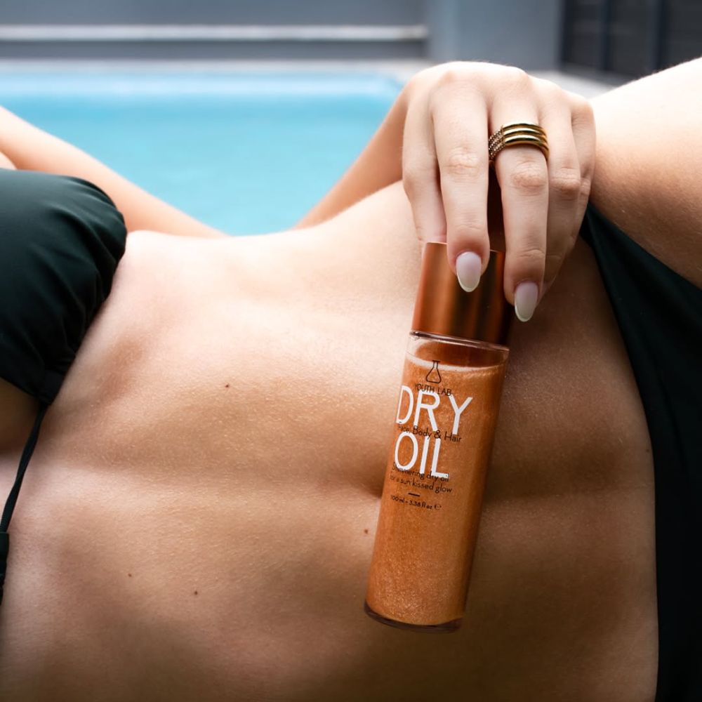 Youth Lab Shimmering Dry Oil for Face, Body and Hair 100mL