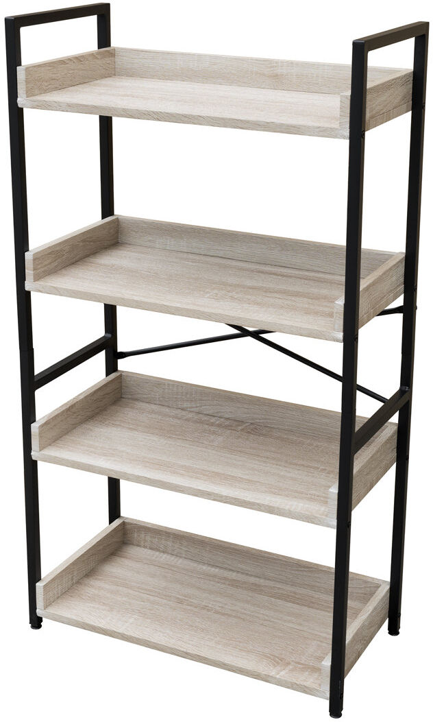Borough Wharf Tipps 60 cm W Shelving Unit Pale Wood 112cm H X 60cm W X 30cm D