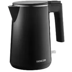 Sencor SWK 0156BK schwarz / Wasserkocher / 1500W / 1L, Wasserkocher, Schwarz