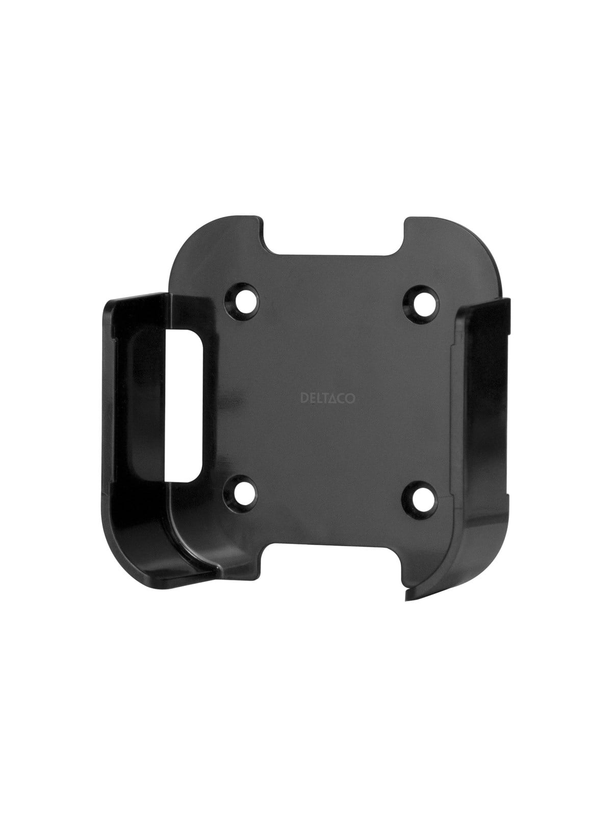 Deltaco IMP ARM-257 stand - adjustable arm - for mobile phone / tablet - black