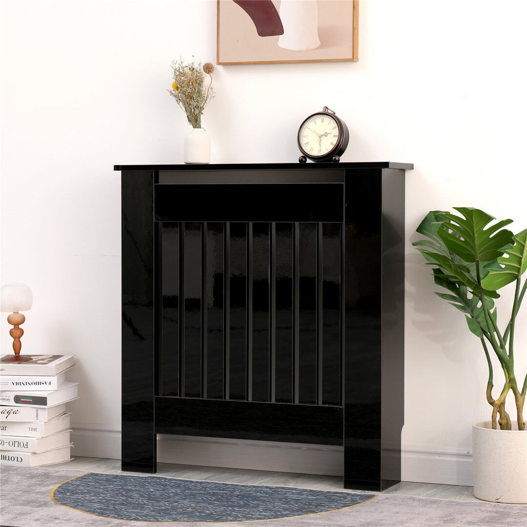 Ebern Designs Emalina Radiator Cover 82cm H x 78cm W x 19cm D