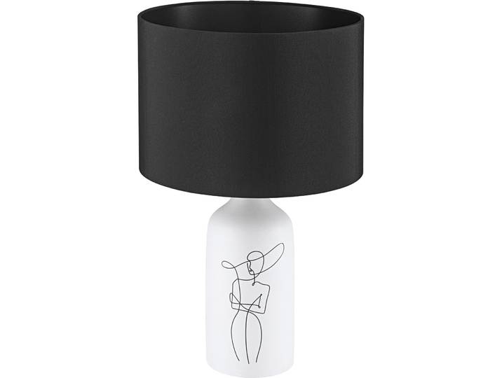 Eglo Tischlampe Vinoza Weiss Keramik H 53.5 cm