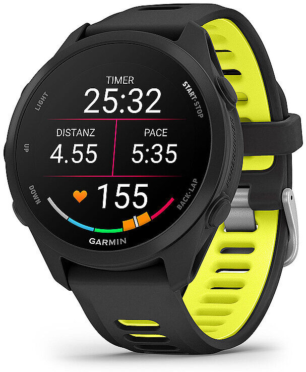 Garmin GPS-Laufuhr Forerunner 170 Music schwarz B