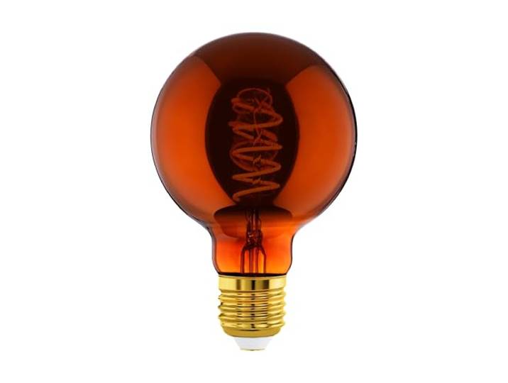 EGLO E27 LED spiraal filament lamp dimbaar