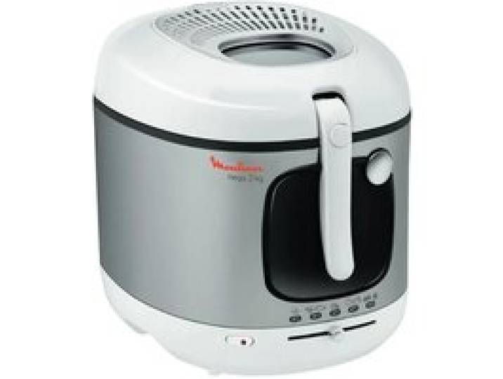 Moulinex Friteuse électrique 2 kg Thermostat réglable Filtre charbon AM480070