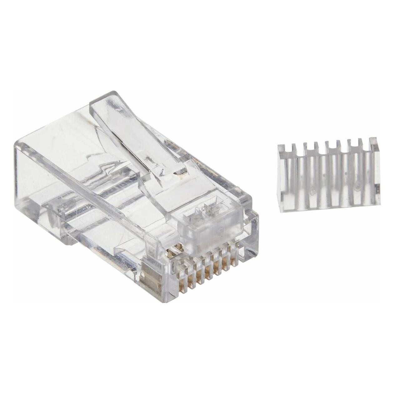 StarTech Solid Wire Cat 6 Modular Plug (Netzwerkkabel Stecker) (CRJ45C6SOL50)