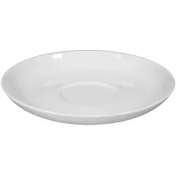 Kombi-Untertasse LIDO (DH 14,70x2,20 cm) - weiß - DH 14,70x2,20 cm