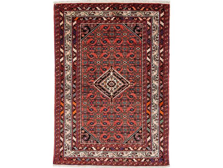 Mohajeran Antik Teppich 99x144 Handgeknüpft Orientteppich Perserteppich