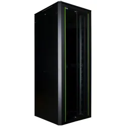 Logon RDL42U88BL (42 HE, 19 Zoll Rack), Serverschrank, Schwarz