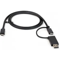 StarTech 2in1 (1 m, USB 3.2 Gen 2, 100 W), USB Kabel