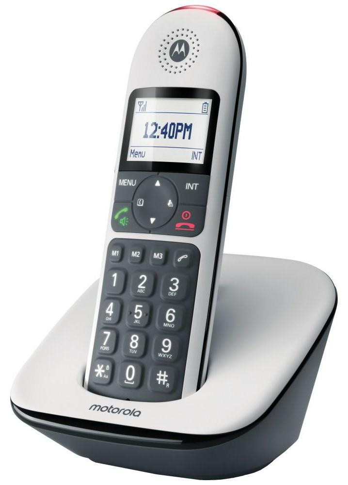 Motorola CD5001 DECT-telefoon met nummerherkenning, grijs