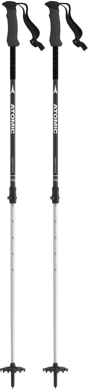 Atomic  - Bct Touring (110-135cm) Black Silver - Bâton