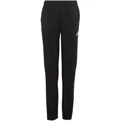 adidas Tech Apparel Trainingshose Kinder KR9022 - black/black/reflective silver 128