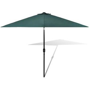 vidaXL Sonnenschirm  40769, rund, Ø 300cm, grün