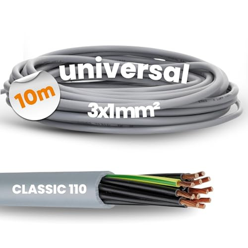 Lapp Ölflex Classic 110 Besturingskabel 10m - 3G1,0 mm2 PVC-kabel