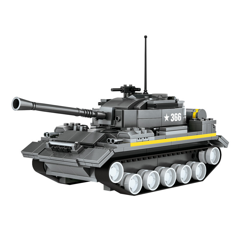 WANGE T-54 Medium Tank 346 Stuks Bouwstenenset voor Hobbybouwers