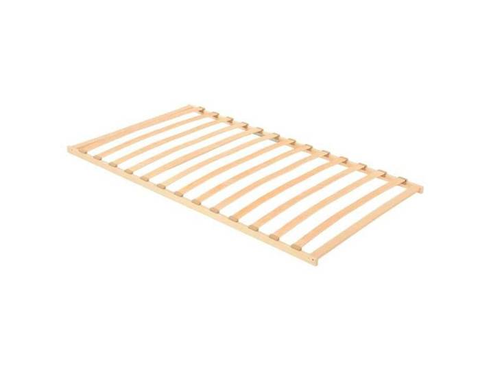 Sommier lattes sans matelas 13 lattes 100x200 cm soutien durable literie pratique économique