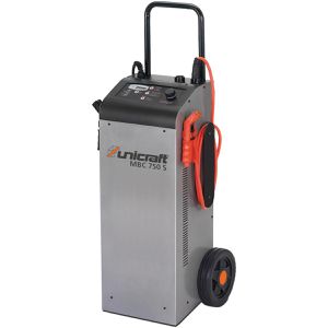 Unicraft Autobatterie-Ladegerät 6850510, MBC 750 S, 12 V / 24 V, 70 A & 100 A, mit Erhaltungsladung & Starthilfe