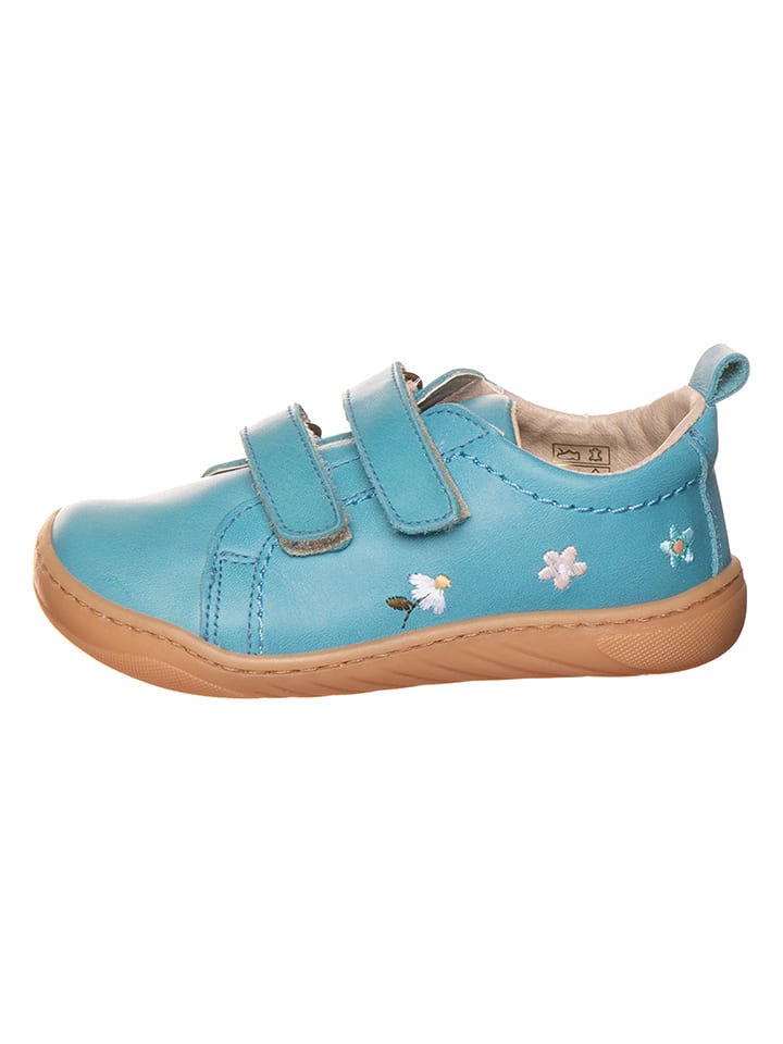 kmins Leder-Barfußschuhe in Hellblau - 30