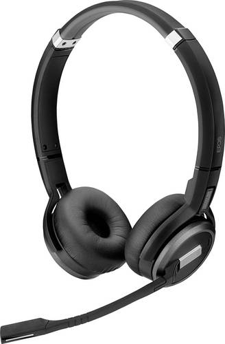 EPOS IMPACT SDW 5065 On Ear Headset Kabellos, DECT Stereo Noise Cancelling, Mikrofon-Rauschunterdrückung Telefon