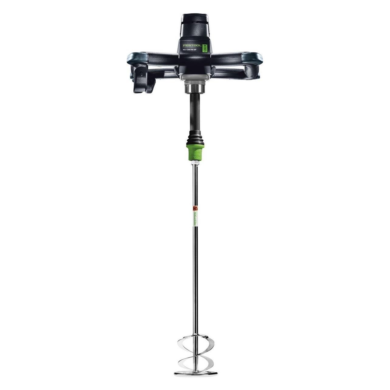 Festool MX 1200 RE EF HS2 Mengmachine - 1200W - 140mm (Farbrührer + Mörtelrührer) (575813)