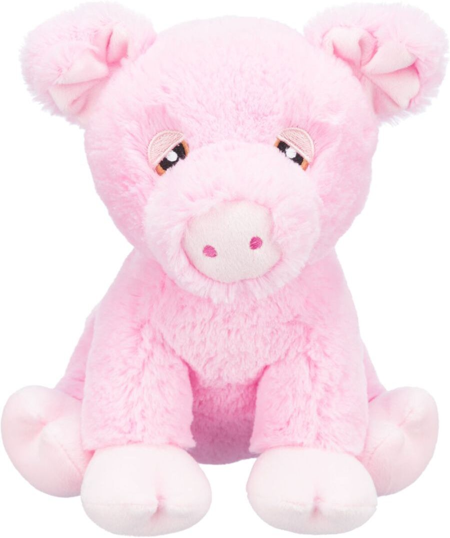 TRIXIE Be Eco Schweinchen Edison, Plüsch recycelt, 24 cm