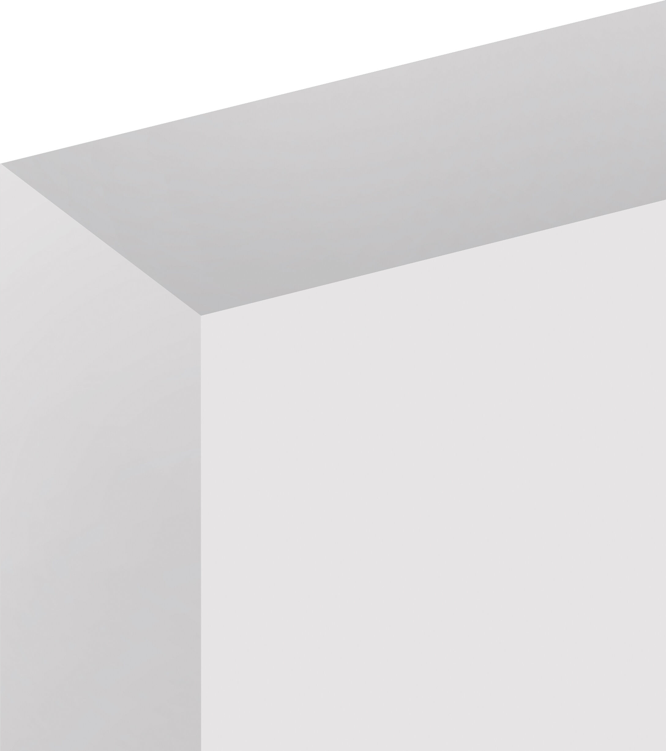 SPRINTIS Bloc acrylique, transparent 100 x 100 x 40 mm, acrylique (PMMA)