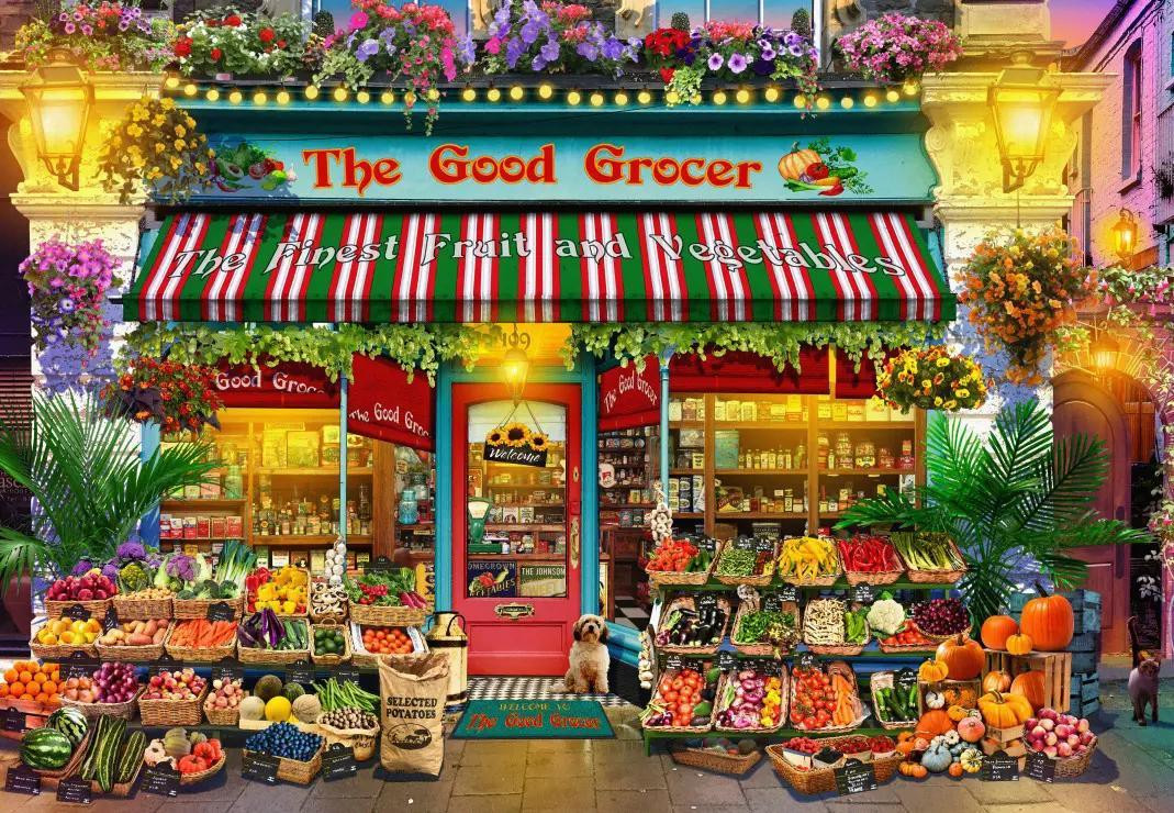 Bluebird Puzzle Supermarkt-puzzel met 1000 stukjes