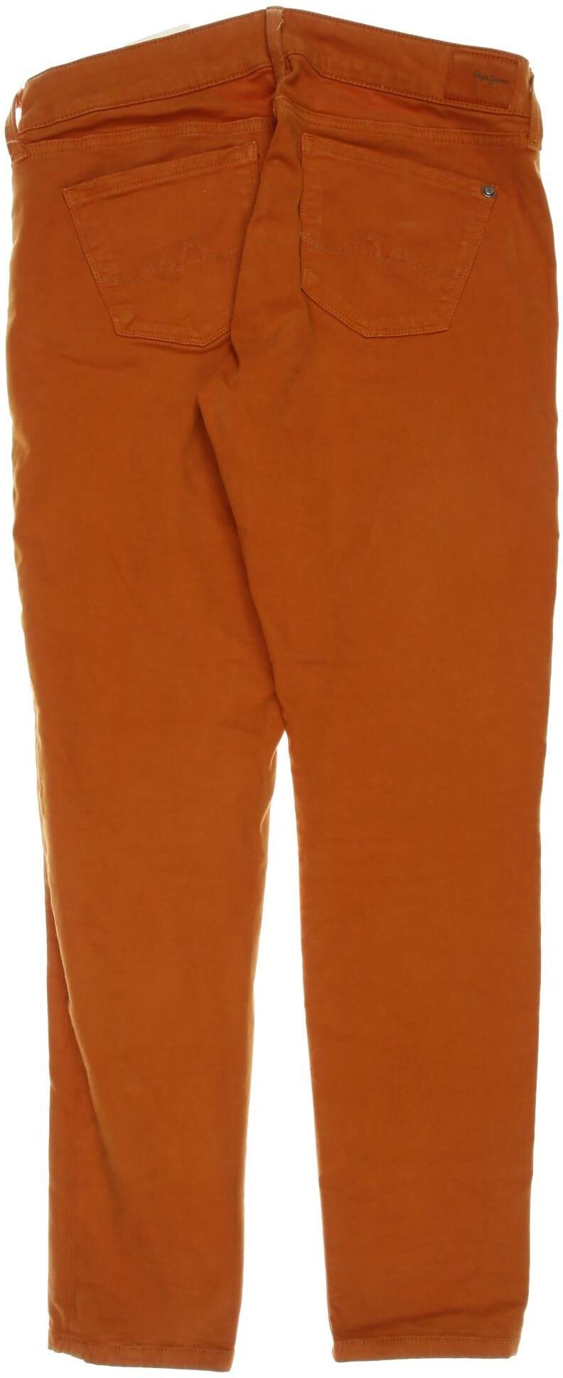 Pepe Jeans Damen Jeans, Orange, Gr. W28, Baumwolle / Synthetik / Elasthan - Second Hand