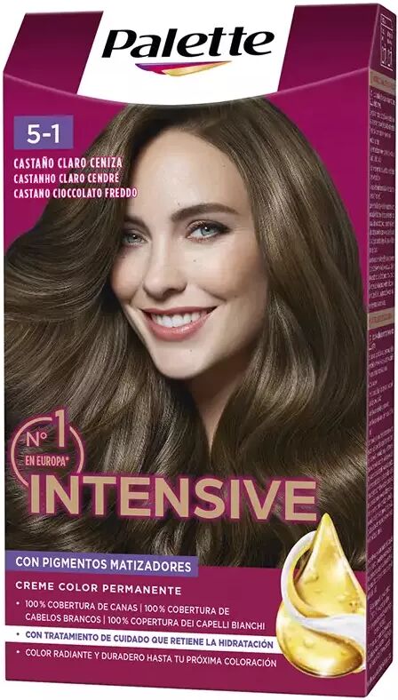 Palette Intensive Haarfarbe 5.1 – Hellaschbraun