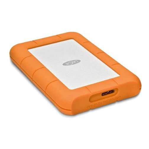 LaCie Mobile Drive Secure 2 TB externe Festplatte (HDD) Orange