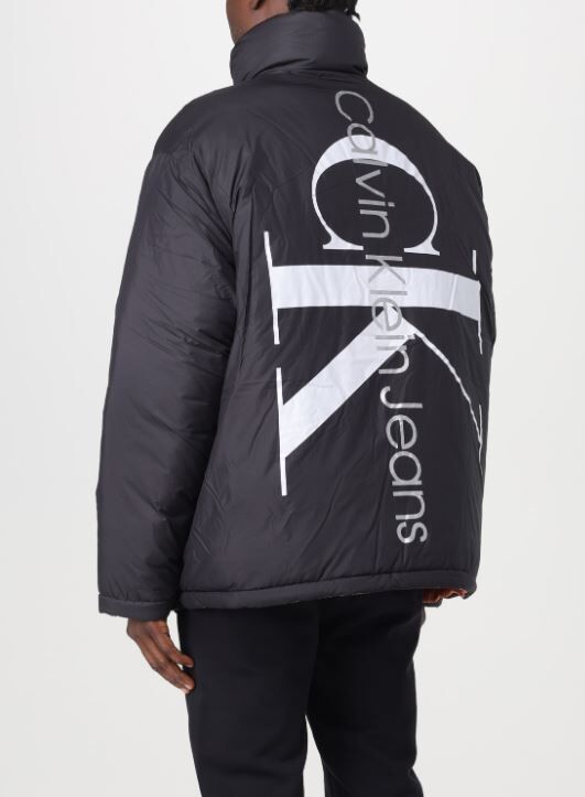 Chaqueta Calvin Klein Reversi 90s  Hombre Negro M