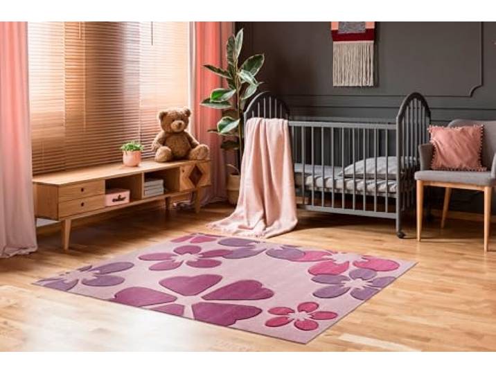 Luxor Living 1100096 Tapis Brest 6127\, Rose\, 80 x 150 cm