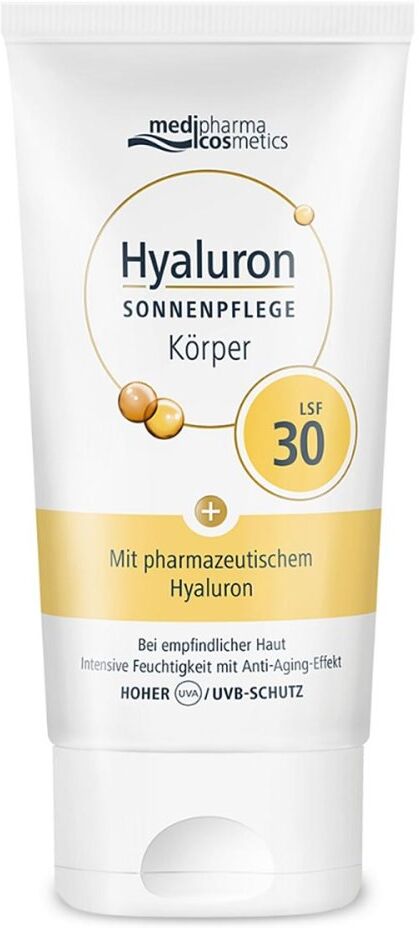 Medipharma Cosmetics Hyaluron Sonnenpflege Körper Lsf 30