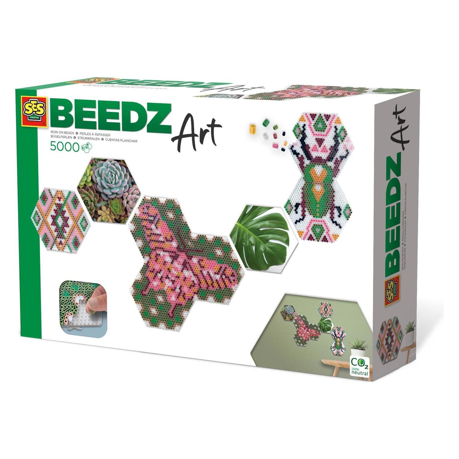 Ses Beedz Art - Hex tiles Botanisch (06021)