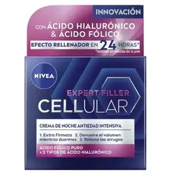 Nivea Cellular Filler Hialurónico y Fólico Crema Noche 50ml