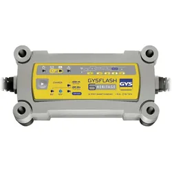 GYS, Autobatterie Ladegerät, Ladegerät FLASH HERITAGE 6A (6 A, 12V, 6V)