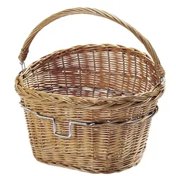 Weidenkorb KLICKfix 37x29x28/22cm, braun, mit Adapterbügel