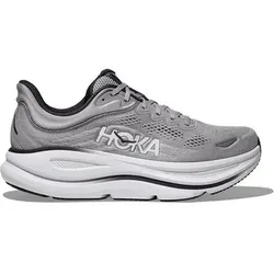 HOKA Herren Laufschuhe BONDI 9, Größe 46 in Silber Silber