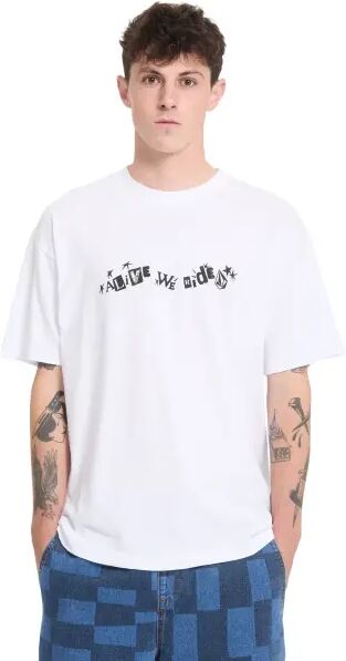 T-Shirt Volcom Alive We Ride Loose (S - Weiß)
