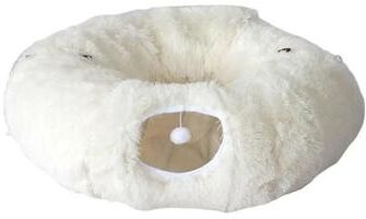 Uplifted Finds Plush Donut Cat Tunnel Bed d