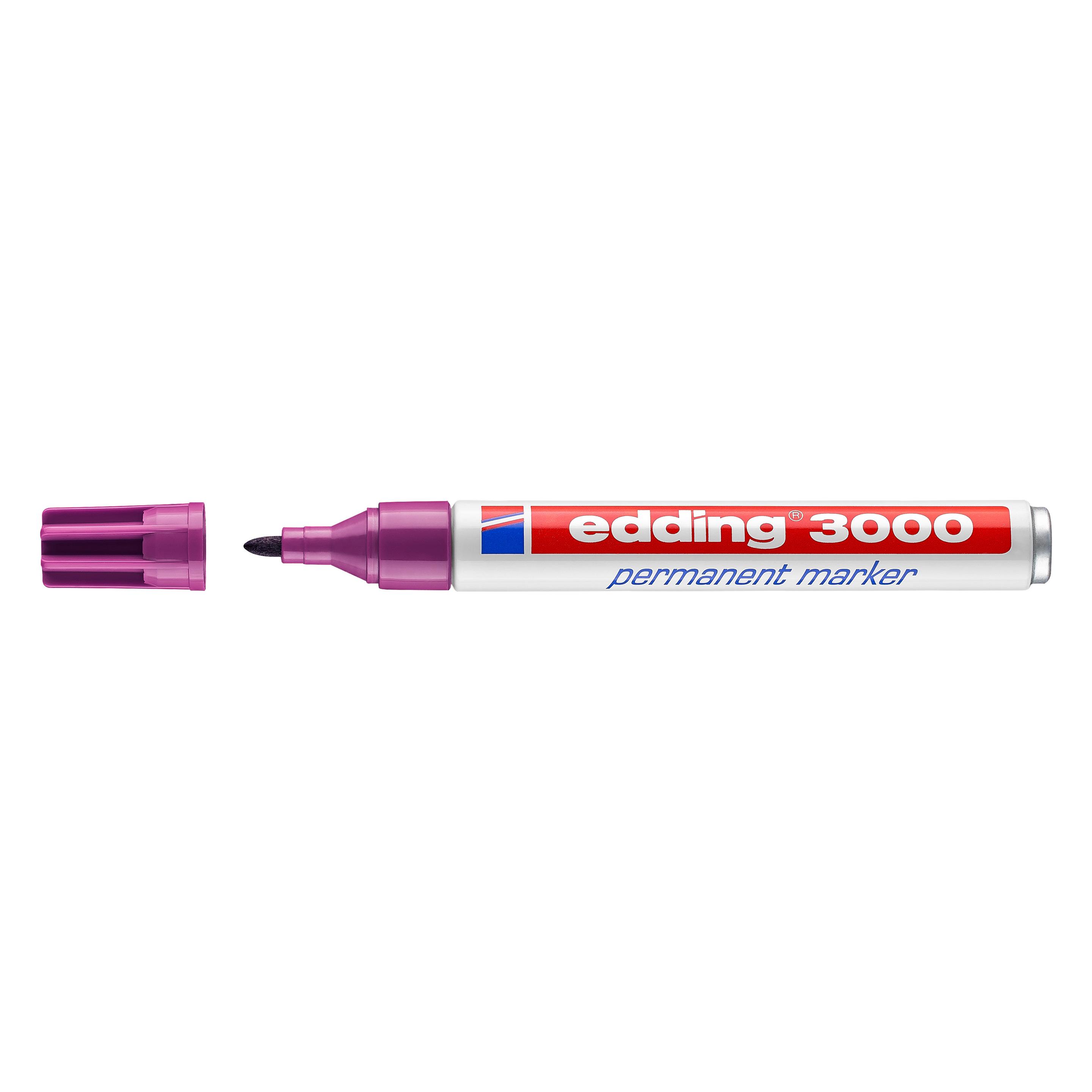 Edding Permanent Marker 3000 (1x) (3000-20) Mindestbestellmenge: 10 Stück
