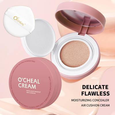 Inspire Daily Merch Long Lasting Moisturizing CC Cream Cushion Foundation Concealer BB Cream For Face Makeup natural