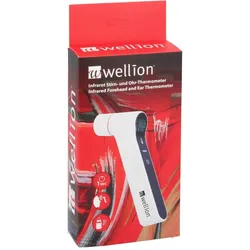 Wellion Infrarot Stirn- und Ohr-Thermometer