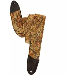 PRS 2" Paisley Strap Brown - Gitarrengurt