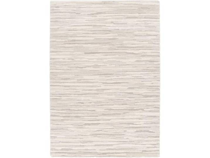 Steffensmeier Kurzflor Teppich Meran Wohnzimmerteppich modern,stylisch, Streifen Creme, Größe: 160x230 cm